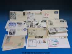 A quantity of first day covers relating to early space exploration including Gemini and Apollo