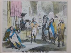 Two limited edition prints after James Gillray,
