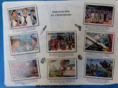 An album of trade cards 'Album De la Revolucion Cubana 1952-1959'