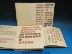 A good range of Australian stamps in two stockbooks, and an album.