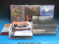 A collection of New Zealand stamps in two boxes, mint and used, in albums and loose,
