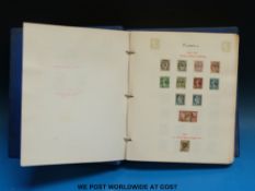 A ring binder of French Colony stamps,