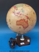 A World Discoverer light globe