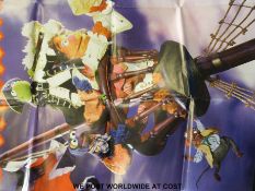 A collection of over 130 Quad Cinema posters, including MGM, Warner Brothers, 20th Century Fox,