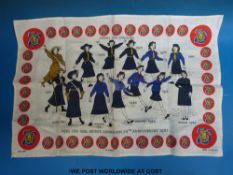 A quantity of vintage Girl Guide badges, pole top marked Reg No.
