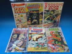 Sixteen Charlton Comics 1960 - 1970 including Hercules, Gorgo,