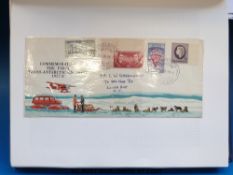 A collection of Ross Dependency and Tristan da Cunha stamps and covers