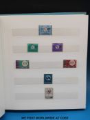 A Centenary album of stamps for the Telecommunication Union with stamps for each member state