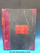 An unused surveyor's or solicitor's leather bound Application Book No.