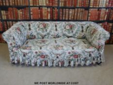 A Chesterfield two seater sofa
