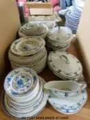 A quantity of Royal Doulton Russell dinnerware together with a further quantity of Mason's