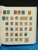 A Commonwealth stamp collection in a Devon stamp album,