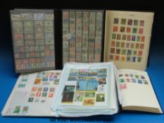 A quantity of albums and stockbooks of foreign stamps