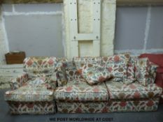 Two Derwent two-seater sofas and matching armchairs and one other sofa.