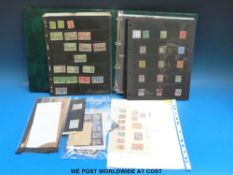 A selection of stamps, loose and on sheets,