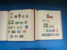 Two New Age stamp albums, QEII 1952-1962,