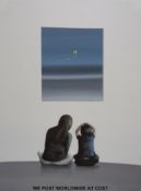 A signed limited edition (39/95) print 'The Kite' by Steve Johnston (65 x 45cm)