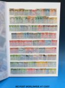 A stockbook of USA stamps,