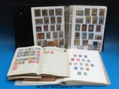 A box of all-world stamps,