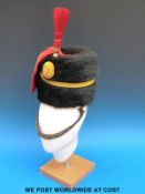 An 8th King's Royal Irish Hussars busby