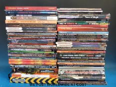 A large quantity of Warhammer and similar gaming books to include Warhammer 40,000,