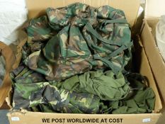 A large quantity of military uniform,