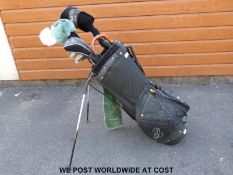 Golf clubs including Wilson