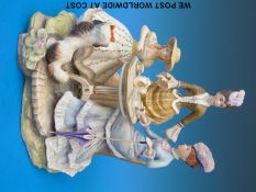 A Royal Worcester figural group 'The Tea Party',