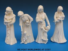 Four Royal Worcester figurines Sweet Dreams, Once Upon a Time,