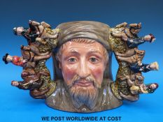 Royal Doulton large limited edition (740/1000) 'Geoffrey Chaucer' character jug (17cm tall)