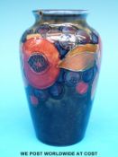 A Moorcroft shouldered vase decorated in the Pomegranate pattern (10.