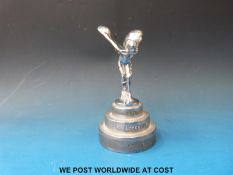 A Rolls Royce presentation car mascot presented to G.