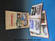 A large collection of photographs relating to Green Line and other buses and coach together with