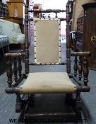 A child's American rocking chair