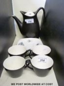 A Midwinter Stylecraft part tea set designed by Sir Terence Conran