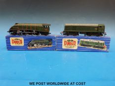 Two Hornby Dublo 00 gauge British Rail locomotives 4-6-2 EDL11 'Silver King' 60016 and BO-BO L30