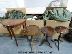 Three wine tables and one other.