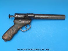 French flare gun or Very/signal pistol stamped 12902,