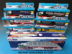 Seven Corgi Superhaulers diecast model lorries,