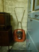 Suffolk Punch Petrol Mower and Flymo MV100 Petrol Mower