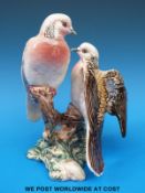 A Beswick Turtle Doves figure (20cm tall)