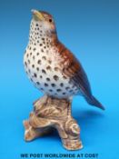 A Beswick Thrush (14cm tall)