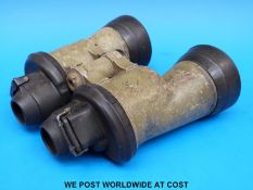 A set of Carl Zeiss (blc) 7x50 Kriegsmarine U boat binoculars,