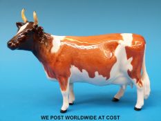 A Beswick Ayrshire cow