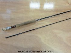 A carbon fibre Daiwa Lochmore trout fly rod 9