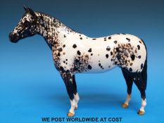 A Beswick Appaloosa stallion,