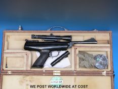 BSA Scorpion .22 air pistol with Webley 1.