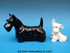 A Beswick large Scottie dog, model no.