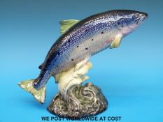 A Beswick Atlantic salmon impressed 1233 to base