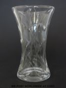 Clyne Farquharson for John Walsh, Walsh Leaf pattern vase of waisted form (15.